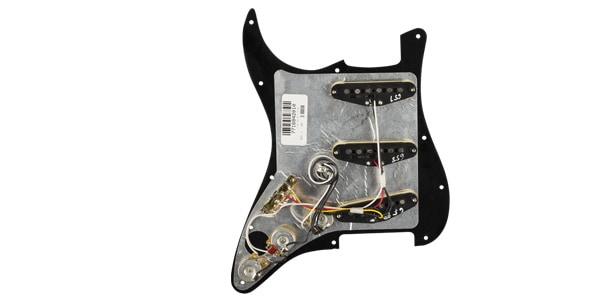 FENDER / Pre-Wired Strat Pickguard, Tex-Mex SSS, Black 11 Hole PG 画像2