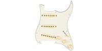 FENDER Pre-Wired Strat Pickguard, Vintage Noiseless SSS, Parchment