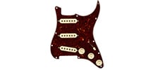 FENDER / Pre-Wired Strat Pickguard, Hot Noiseless SSS, Tortoise Shell