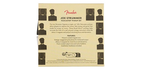 FENDER / Joe Strummer Signature Telecaster Pickup Set画像2