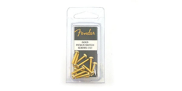 FENDER ( フェンダー )  / Pickup and Selector Switch Mounting Screws Gold