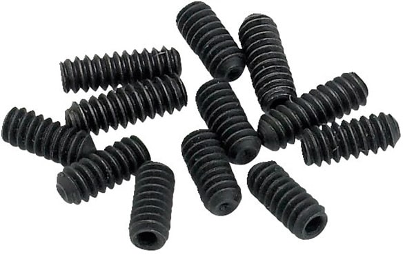 FENDER/AMERICAN SERIES BRIDGE SADDLE HEIGHT ADJUSTMENT SCREWS (12)