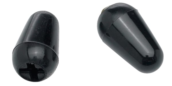 FENDER / ORIG.STRAT BLACK SWITCH TIPS