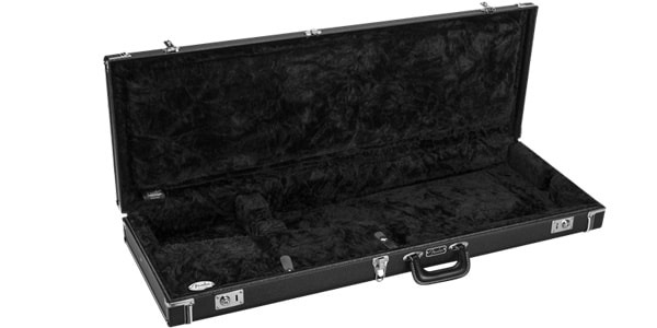 CLASSIC SERIES WOOD CASE STRAT/TELE BLACK