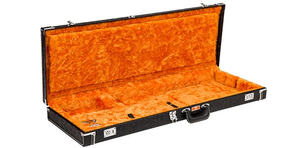 FENDER / Waylon Jennings Strat/Tele Case Black Tooled Leather画像2