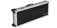 FENDER CEO Flight Case with Wheels Black and Silver