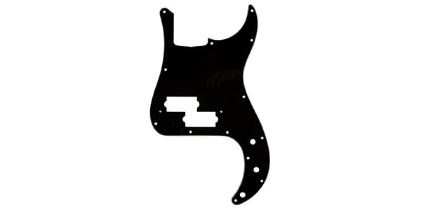 FENDER / Pickguard, Classic  Precision Bass 13-Hole 1-Ply Black (MIJ)