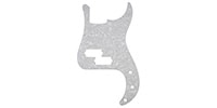 FENDER / Pickguard, Classic  Precision Bass 13-Hole 4-Ply White Peal