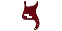 FENDER Pickguard‚ Classic  Precision Bass 13-Hole 4-Ply Red Tortois