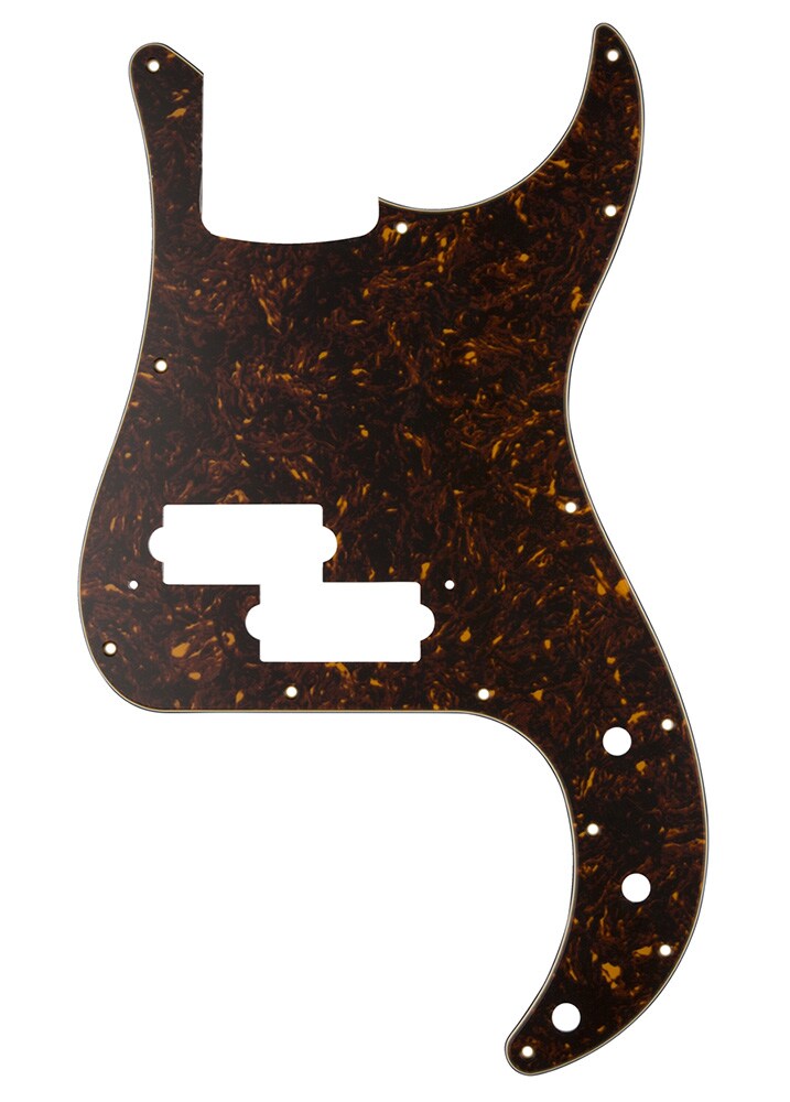 FENDER/Pickguard, Classic  Precision Bass 13-Hole 3-Ply Tortoise Sh