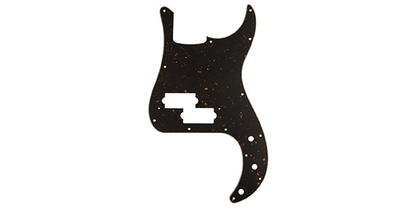 FENDER / Pickguard, Classic  Precision Bass 13-Hole 4-Ply Mint Tortoi