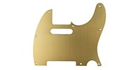 FENDER Pickguard, Classic 60s Telecaster 8-Hole 1-Ply Gold Anodized