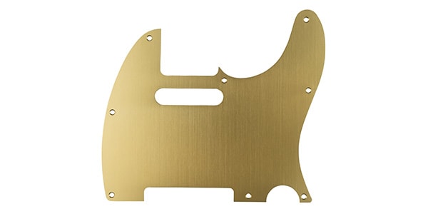 FENDER ( フェンダー )  / Pickguard, Classic 60s Telecaster 8-Hole 1-Ply Gold Anodized