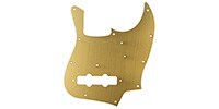 FENDER Pickguard Classic JazzBass 11-Hole 1-Ply Gold Anodized (MIJ)