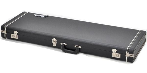 FENDER ( フェンダー ) Deluxe Case Black Orange Plush Interior 送料 ...