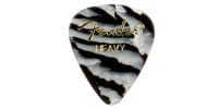 FENDER 351 Shape Graphic Picks Zebra Heavy