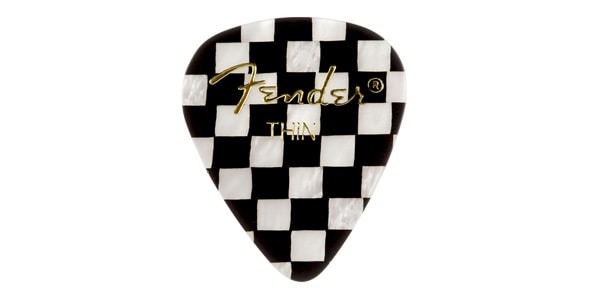 FENDER ( フェンダー )  / 351 Shape Graphic Picks Checker Thin