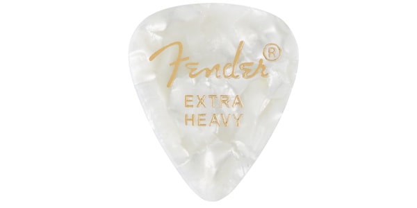 FENDER / 351 Shape Premium Extra White Moto Heavy
