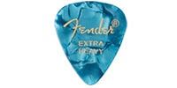 FENDER 351 Shape Premium Extra Ocean Turquoise Heavy