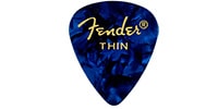 FENDER / Premium Celluloid 351 Shape Pick Thin Blue Moto