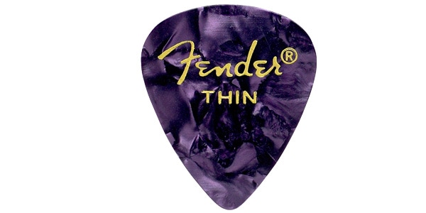 FENDER / Premium Celluloid 351 Shape Pick Thin Purple Moto
