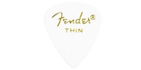 FENDER / Premium Celluloid 351 Shape Pick Thin White