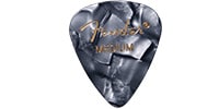 FENDER /  Premium Celluloid 351 Shape Picks Medium Black Moto