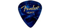 FENDER / Premium Celluloid 351 Shape Pick Heavy Blue Moto