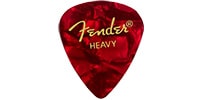 FENDER / Premium Celluloid 351 Shape Pick Heavy Red Moto