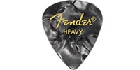 FENDER / Premium Celluloid 351 Shape Pick Heavy Black Moto