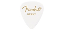 FENDER / Premium Celluloid 351 Shape Pick Heavy White