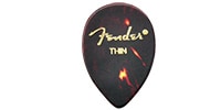 FENDER 358 Shape Classic Celluloid Picks Thin マンドリン用ピック