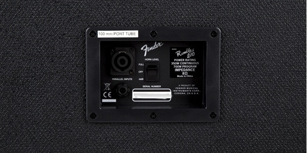 FENDER / RUMBLE 210 CABINET V3 BLK/BLK画像3