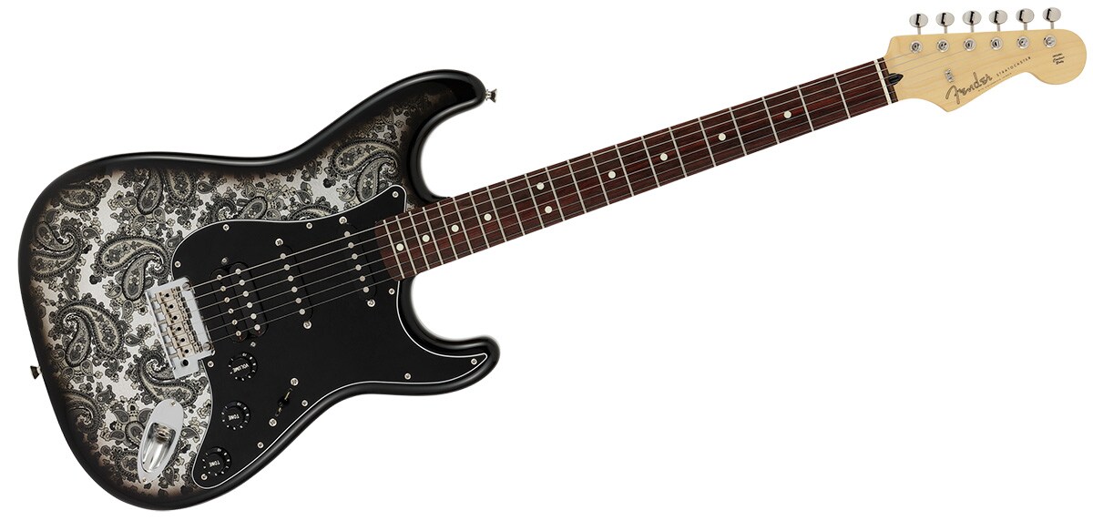 FENDER/Limited Stratocaster HSS, Black Paisley