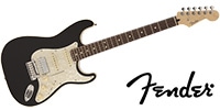 FENDER Made in Japan Modern Stratocaster HSS Black