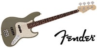 FENDER Made in Japan Modern Jazz Bass Jasper Olive Metallic