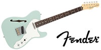 FENDER / MJI Ltd Kusumi  Telecaster Thinline, RW FB, Kusumi Green