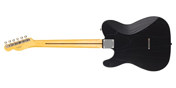 FENDER / MIJ Ltd Telecaster, Raw Ash, RW FB, Black画像2