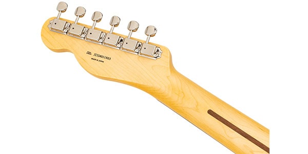 FENDER / MIJ Ltd Telecaster, Raw Ash, RW FB, Black画像6