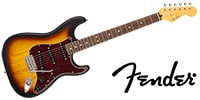 FENDER / MJI Ltd Stratocaster, Raw Ash, RW FB, 3  Sunburst