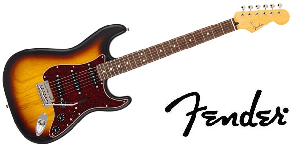 FENDER ( フェンダー )  / MJI Ltd Stratocaster, Raw Ash, RW FB, 3  Sunburst