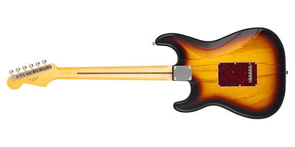 FENDER ( フェンダー )  / MJI Ltd Stratocaster, Raw Ash, RW FB, 3  Sunburst画像2
