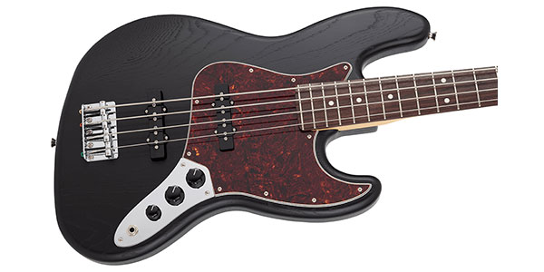 FENDER ( フェンダー )  / MJI Ltd Jazz Bass, Raw Ash, RW FB, Black画像4