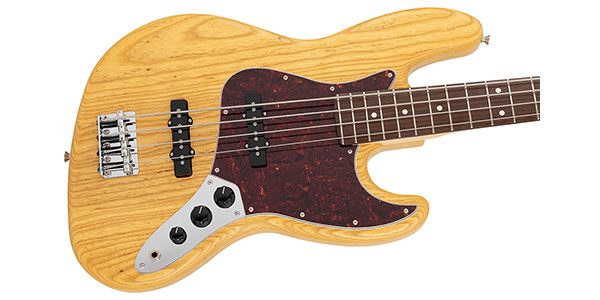 FENDER ( フェンダー )  / MJI Ltd Jazz Bass, Raw Ash, RW FB, Vintage Natural画像4