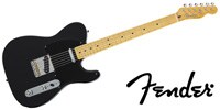 FENDER MIJ Traditional 50s Telecaster Maple Black