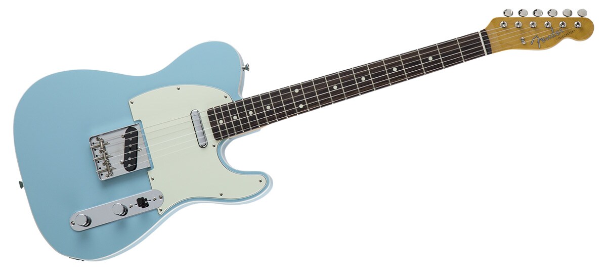 FENDER/MIJ Traditional 60s Telecaster Custom Rose DAPHNE BLUE