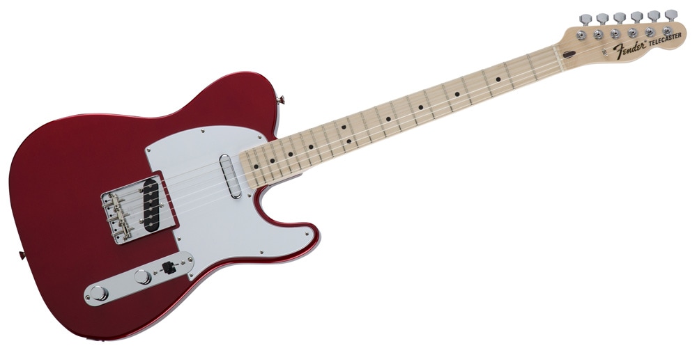 FENDER/MIJ Traditional 70s Telecaster Ash Maple Candy Apple Red