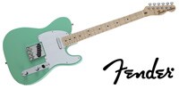 FENDER MIJ Traditional 70s Telecaster Ash Maple Surf Green