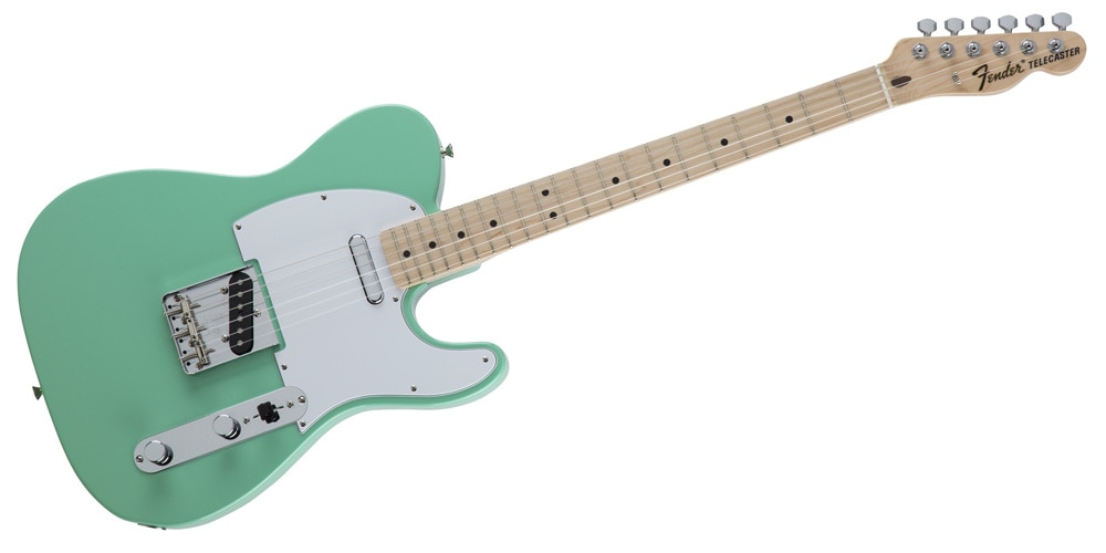 FENDER/MIJ Traditional 70s Telecaster Ash Maple Surf Green