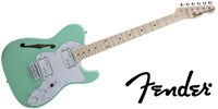 FENDER MIJ&nbsp;Traditional&nbsp;&amp;#039;70s&nbsp;Telecaster&nbsp;Thinline&nbsp;Surf&nbsp;Green